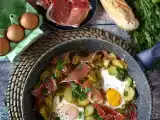 Huevos rotos, the super easy spanish recipe - broken eggs, photo 3