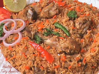 Hyderabadi chicken biryani - Recipe Petitchef