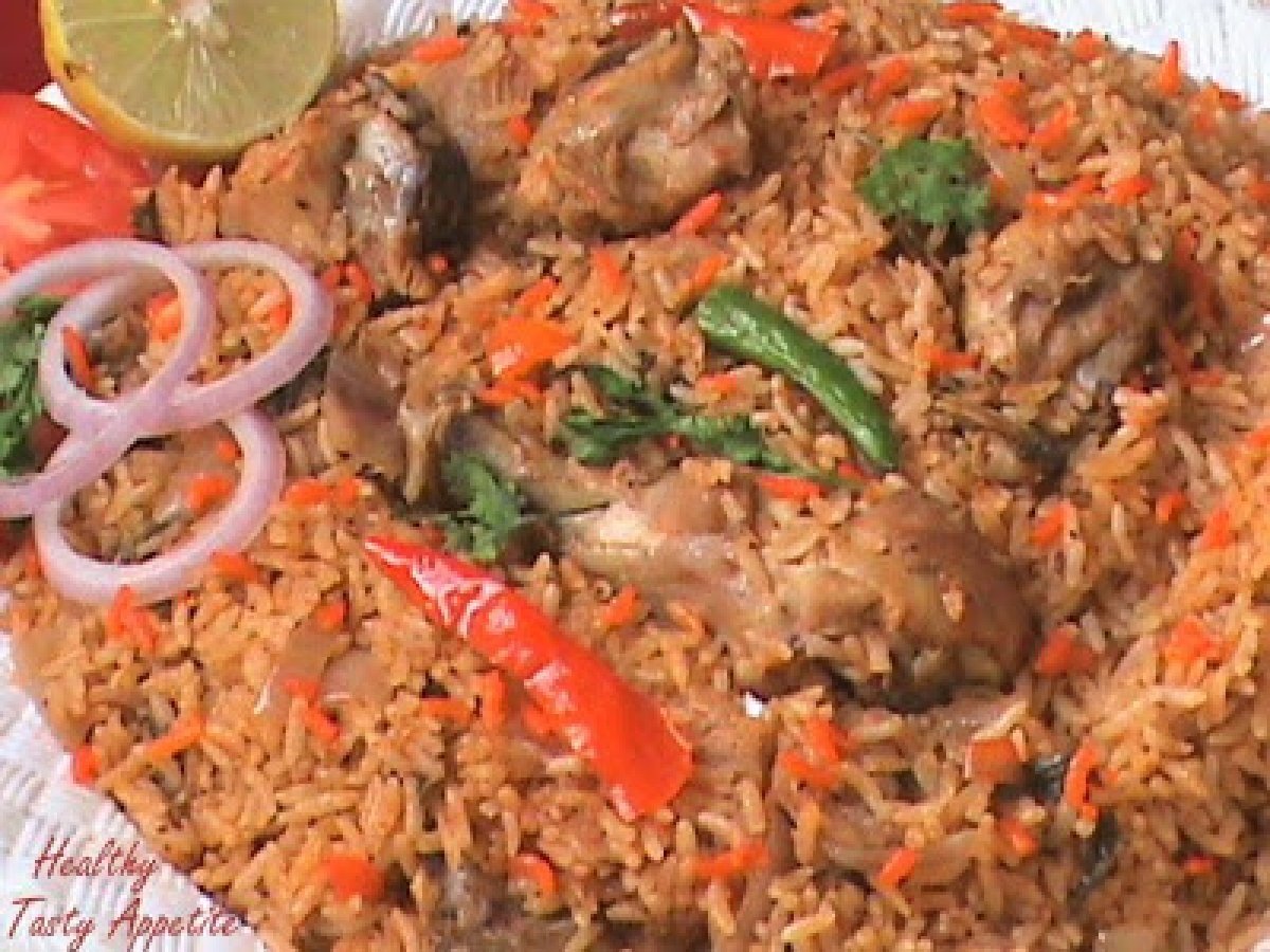 Hyderabadi Chicken Biryani