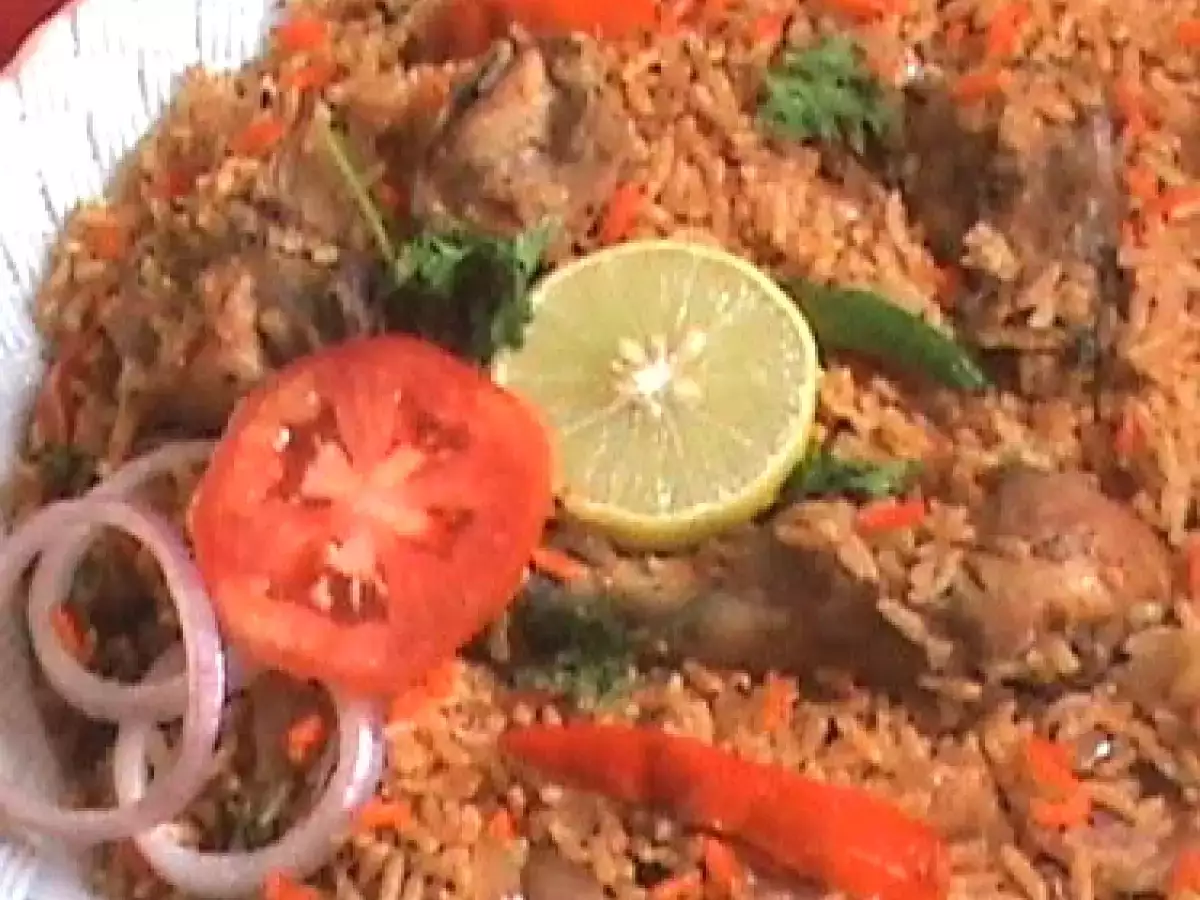 Hyderabadi Chicken Biryani - photo 2