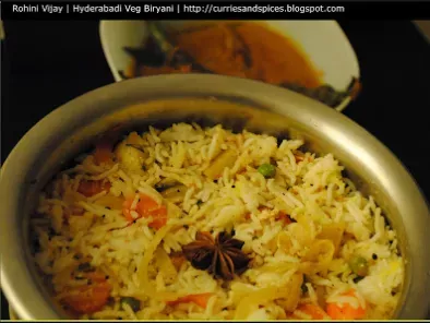 Hyderabadi Vegetable Biryani & Mirchi Ka Salan - photo 2