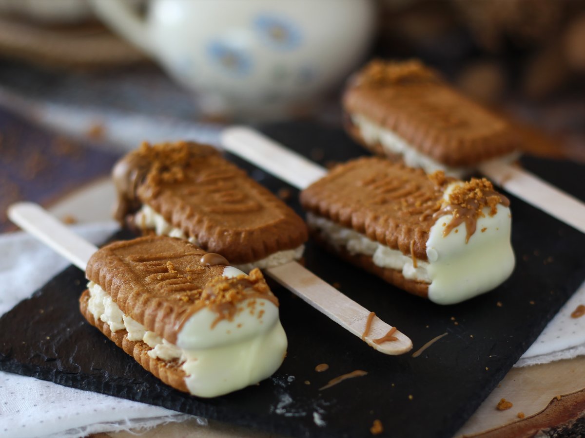 Ice cream sandwiches with Biscoff speculaas - photo 4