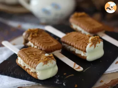Ice cream sandwiches with Biscoff speculaas, photo 4