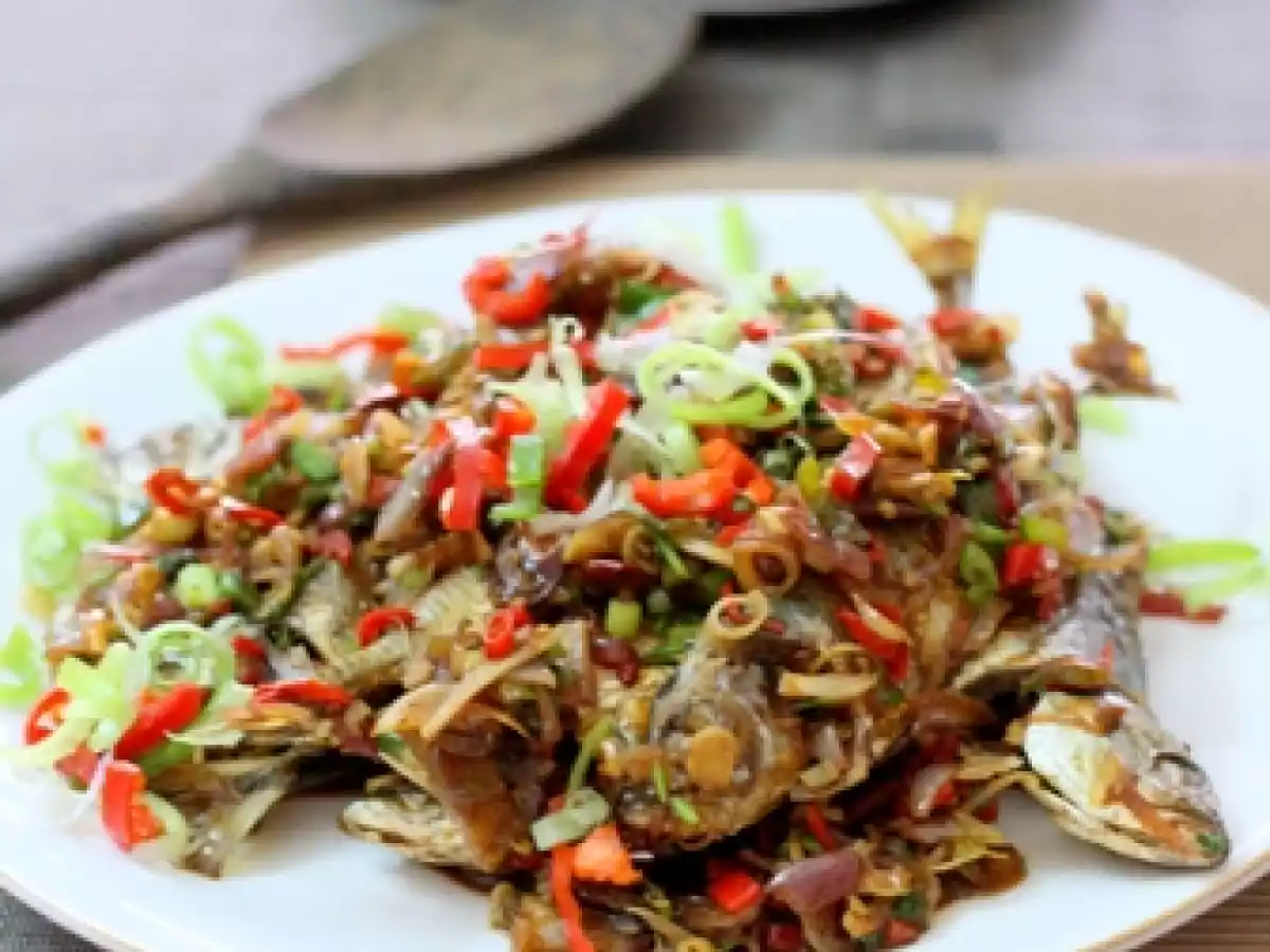 Ikan Masak Serai Kicap (Lemongrass Soy Sauce Fish)