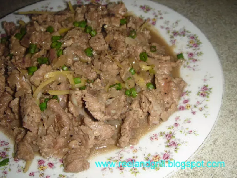 Imbaligtad (Beef Stir-Fried of Northern Philippines), photo 1