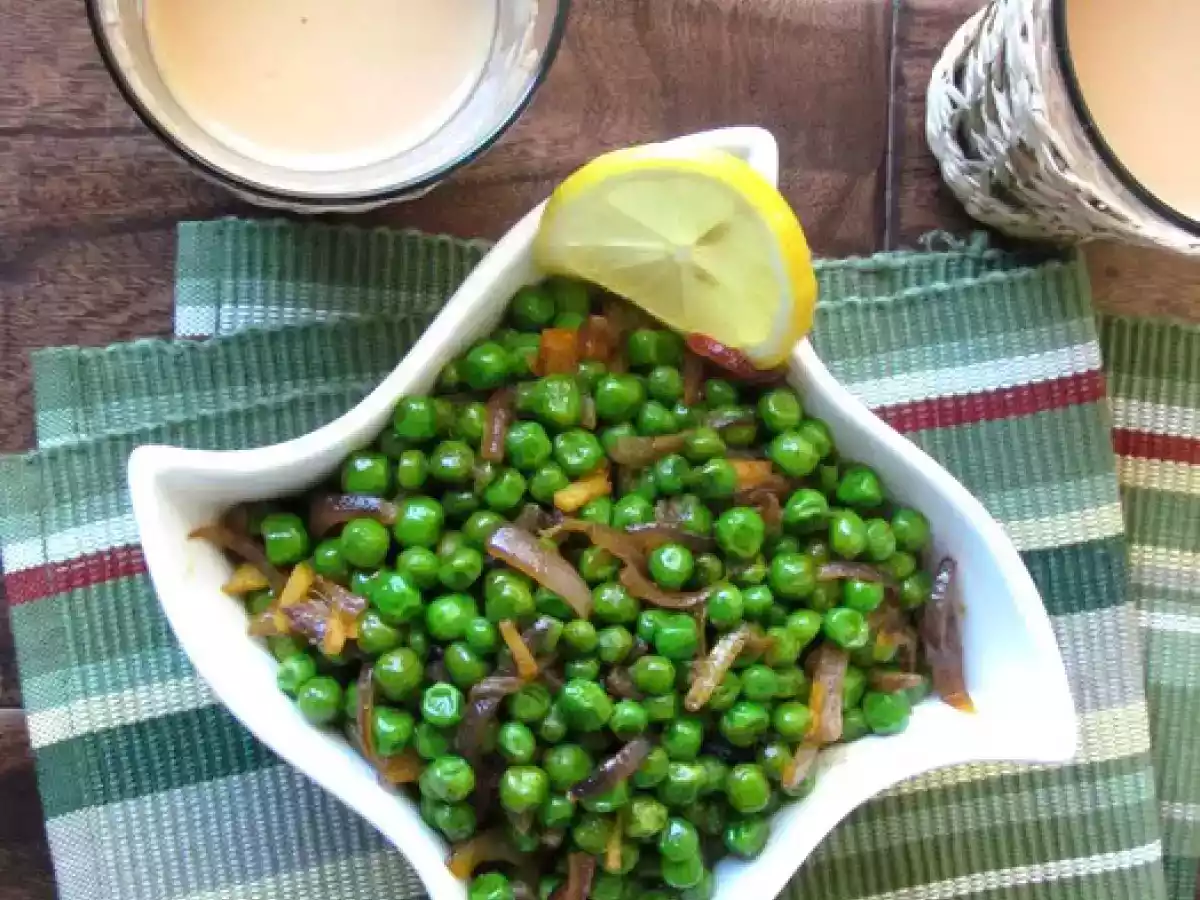 Indian Spiced Peas(Chuki Matar)& Masala Chai - photo 4