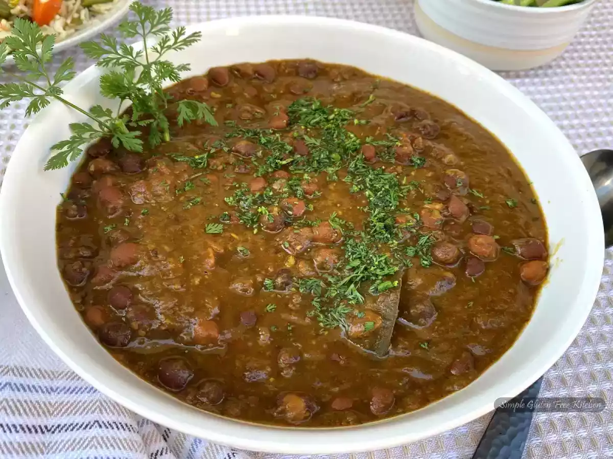 Instant Pot Punjabi Kaale Chole (Black Chickpea Masala)