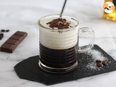 Irish Coffee (coffee with whisky and whipped cream) - photo 4