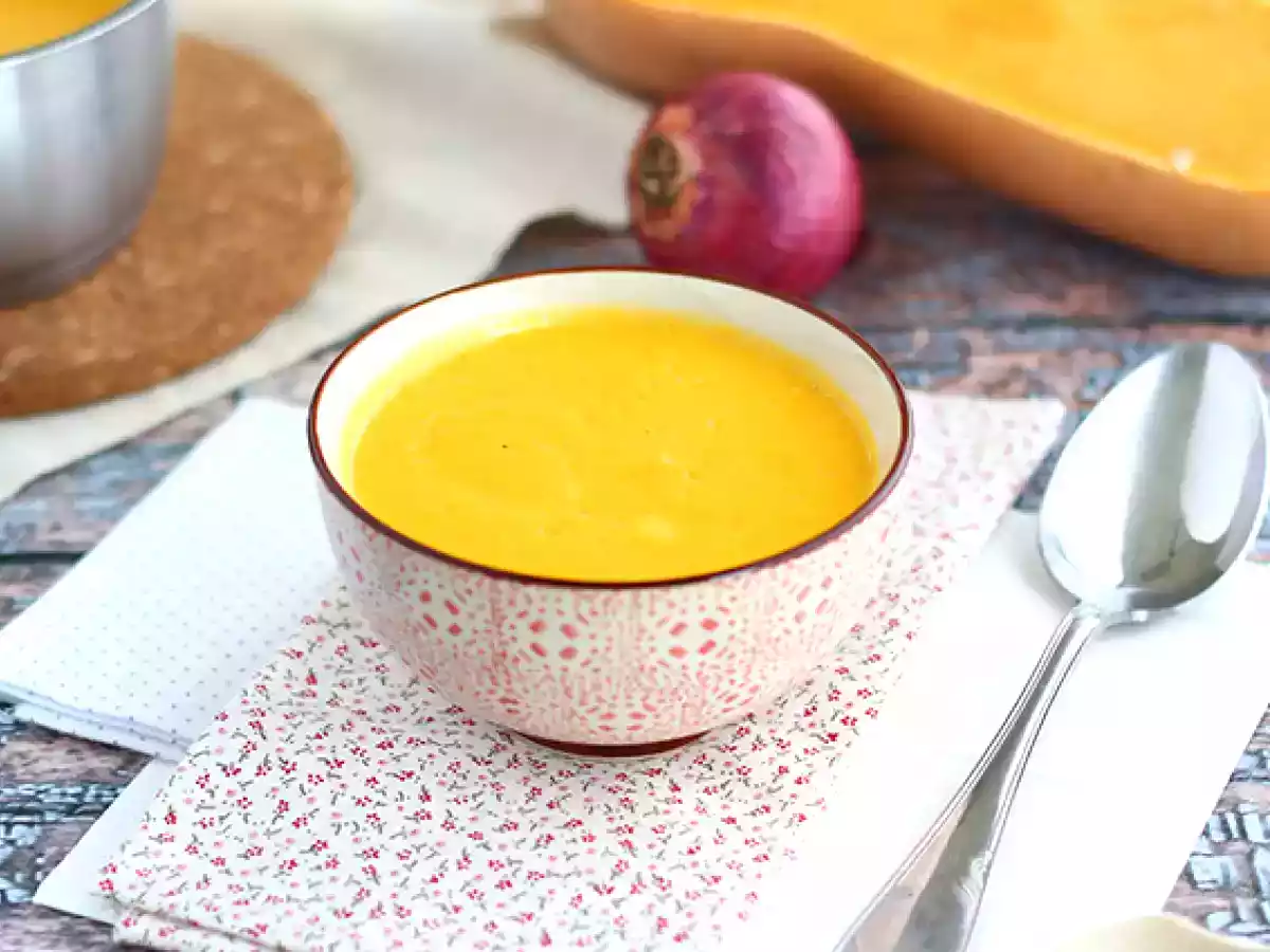 Irresistible butternut squash velouté
