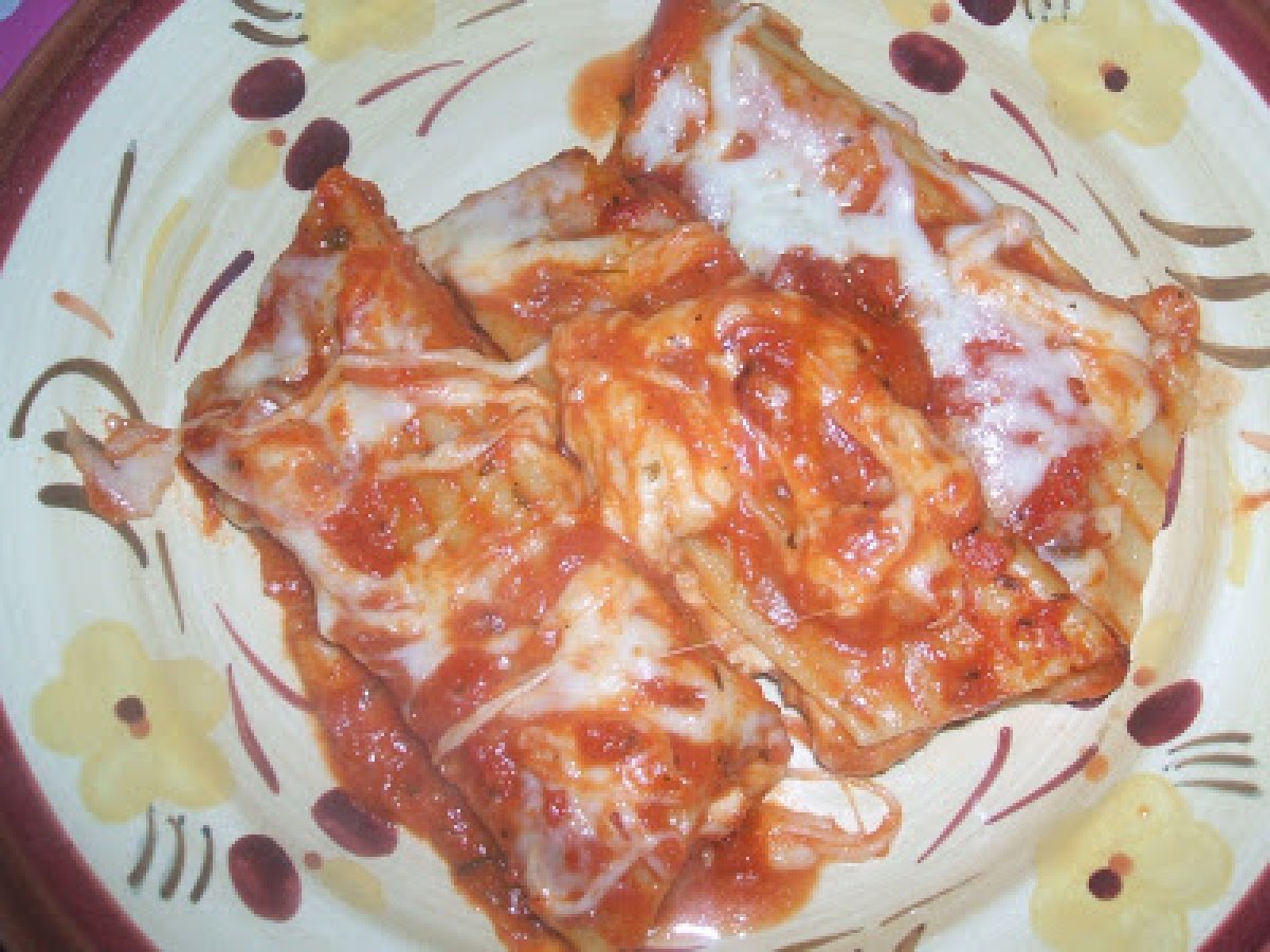 Italian Chicken Stuffed Manicotti - photo 2