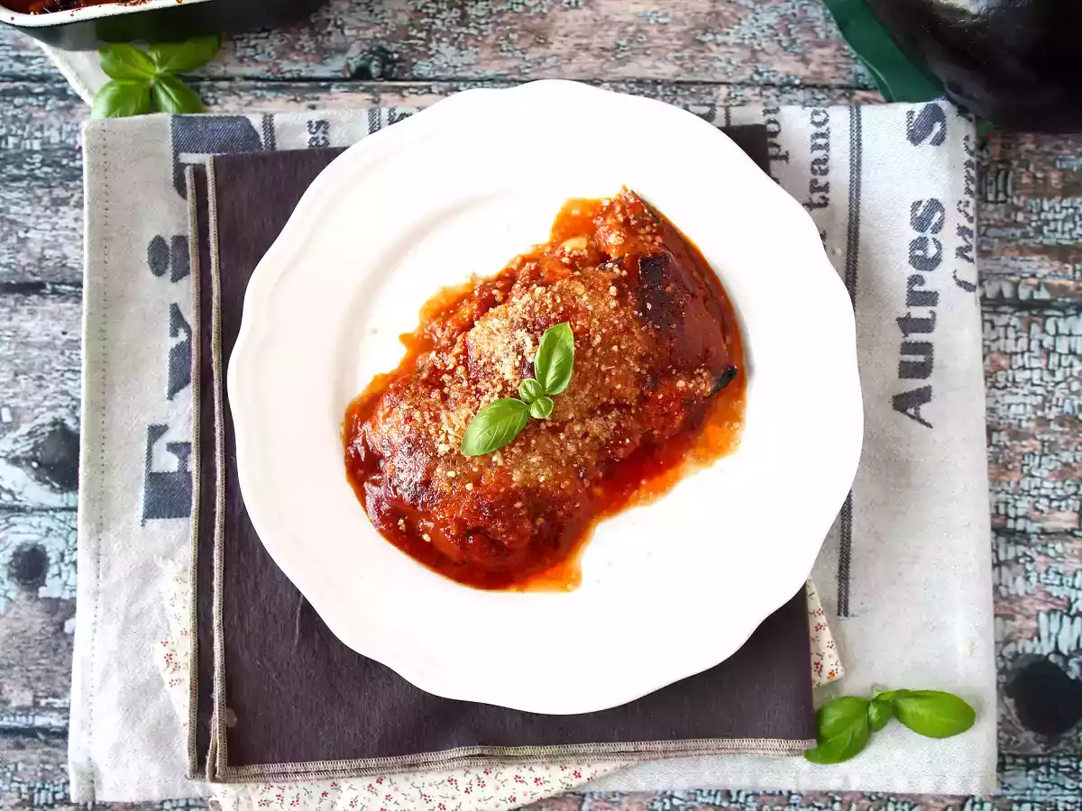 Italian eggplant gratin parmigiana - photo 6