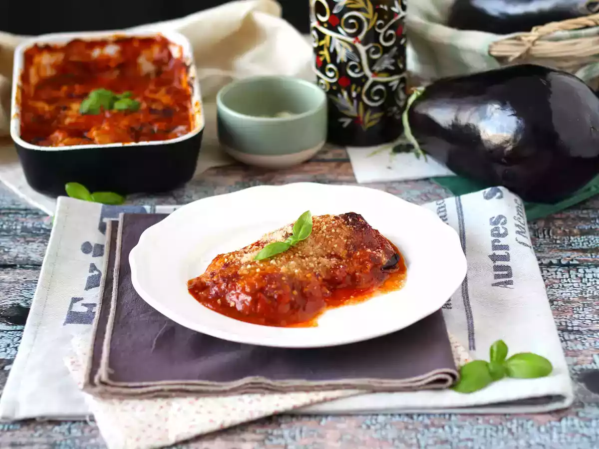 Italian eggplant gratin parmigiana - photo 7