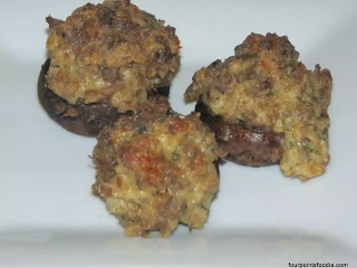 Italian Sausage Stuffed Mushrooms
