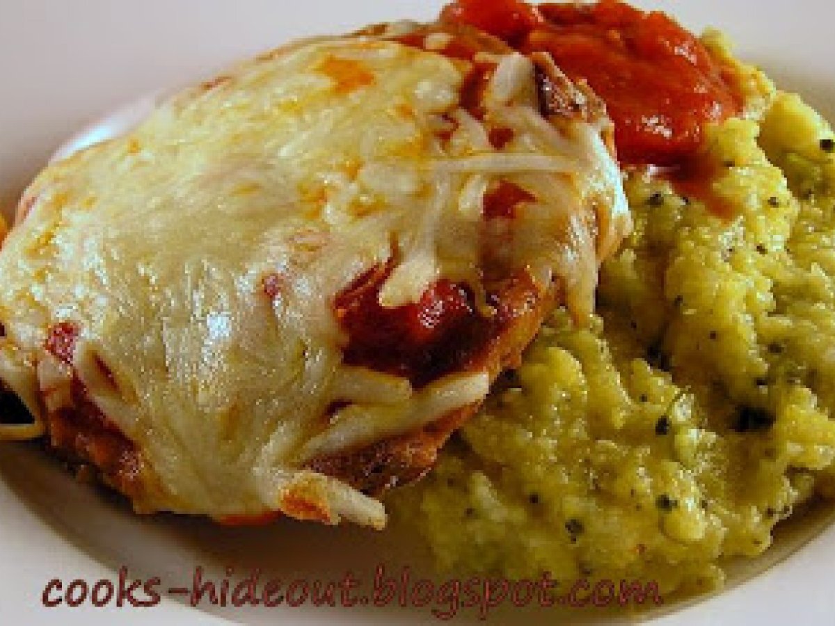 Italian style Seitan with Broccoli Polenta - photo 2