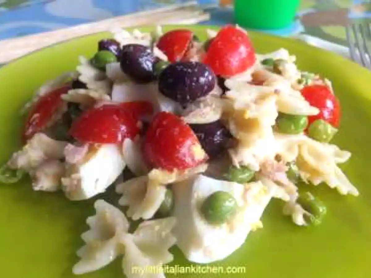 Italian summery pasta salad