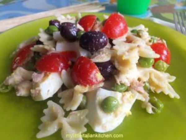 Italian summery pasta salad