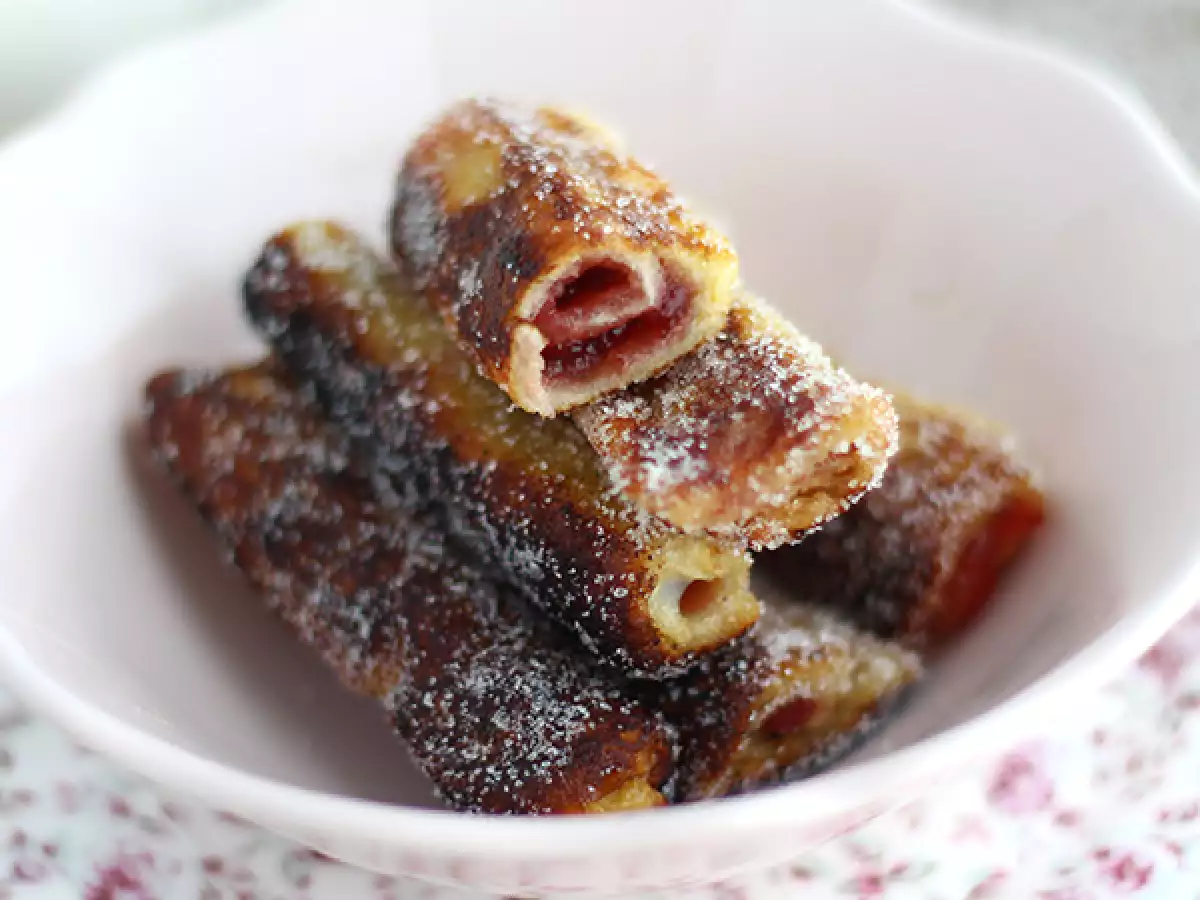 Jam-Filled Sandwich Bread Wraps - photo 2