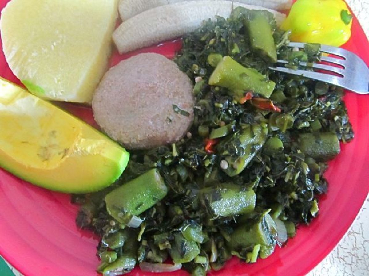 Jamaican Style Callaloo & Okra