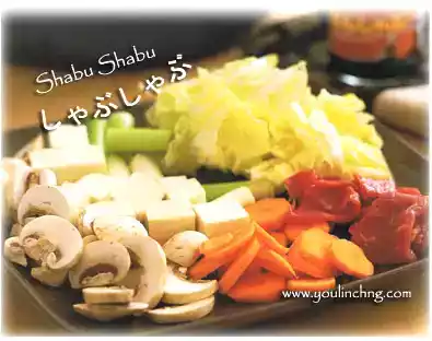 Japanese shabu shabu beef recipe - easy and tasty meal