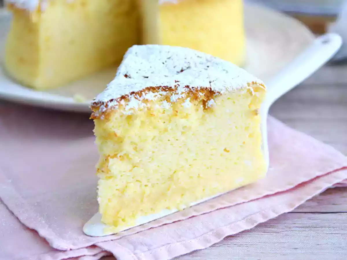 Japanese cheesecake (light and airy) - photo 4