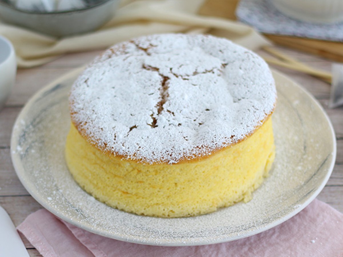 Japanese cheesecake, so fluffy! - photo 2