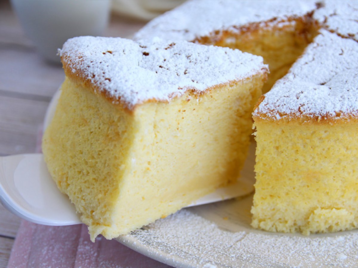 Japanese cheesecake, so fluffy! - photo 3