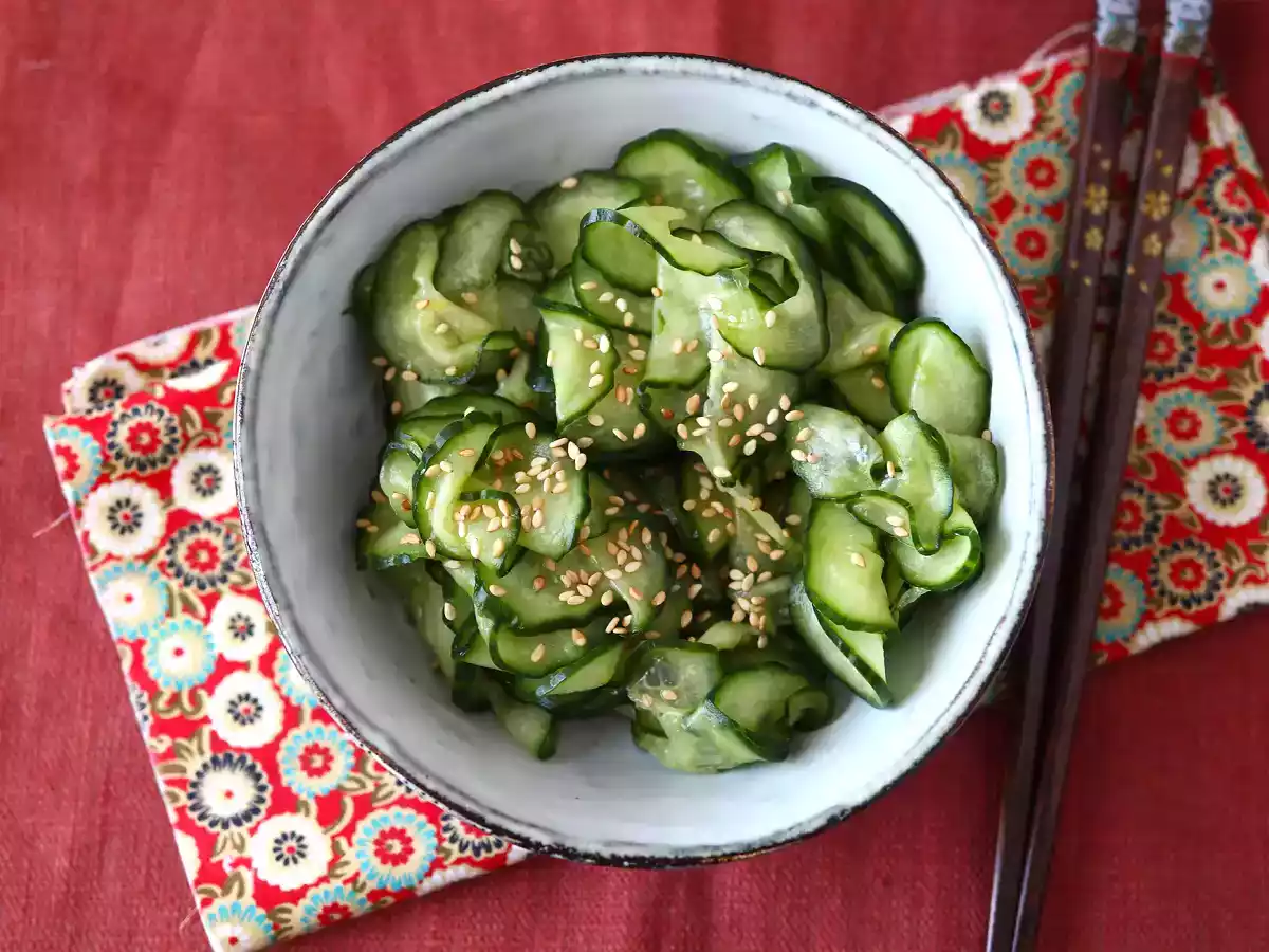Japanese cucumber salad - photo 3