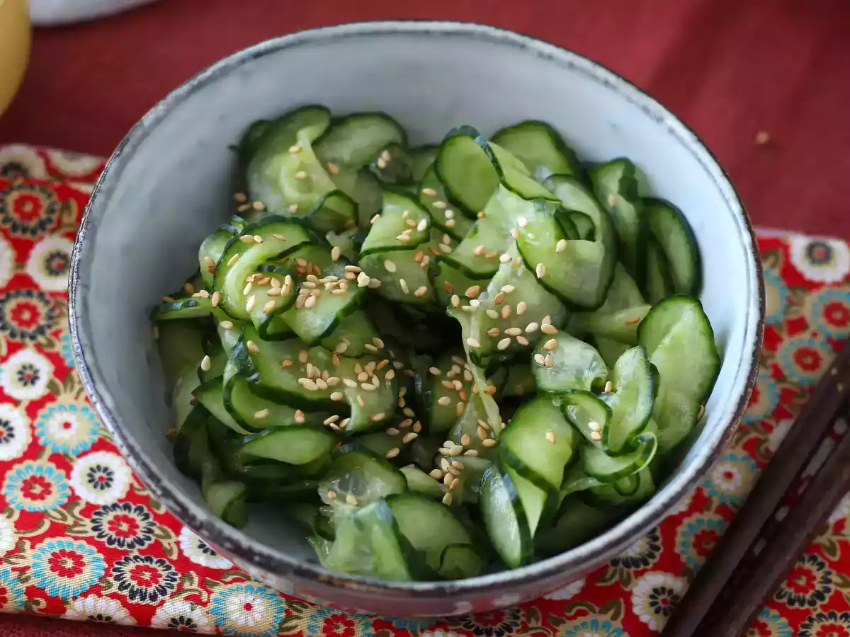 Japanese cucumber salad - photo 5