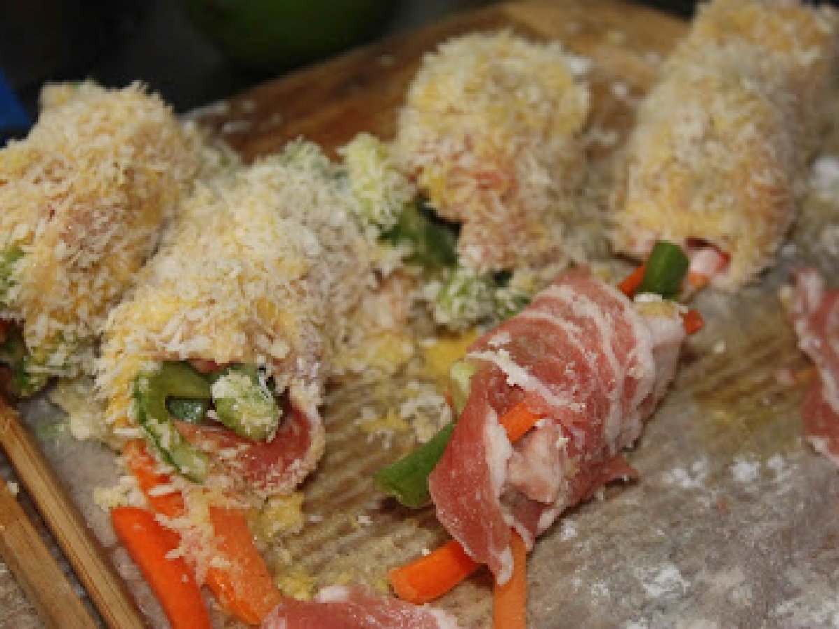 Japanese-Style Pork and Vegetable Rolls (Butaniku no Yasaimaki) - photo 3