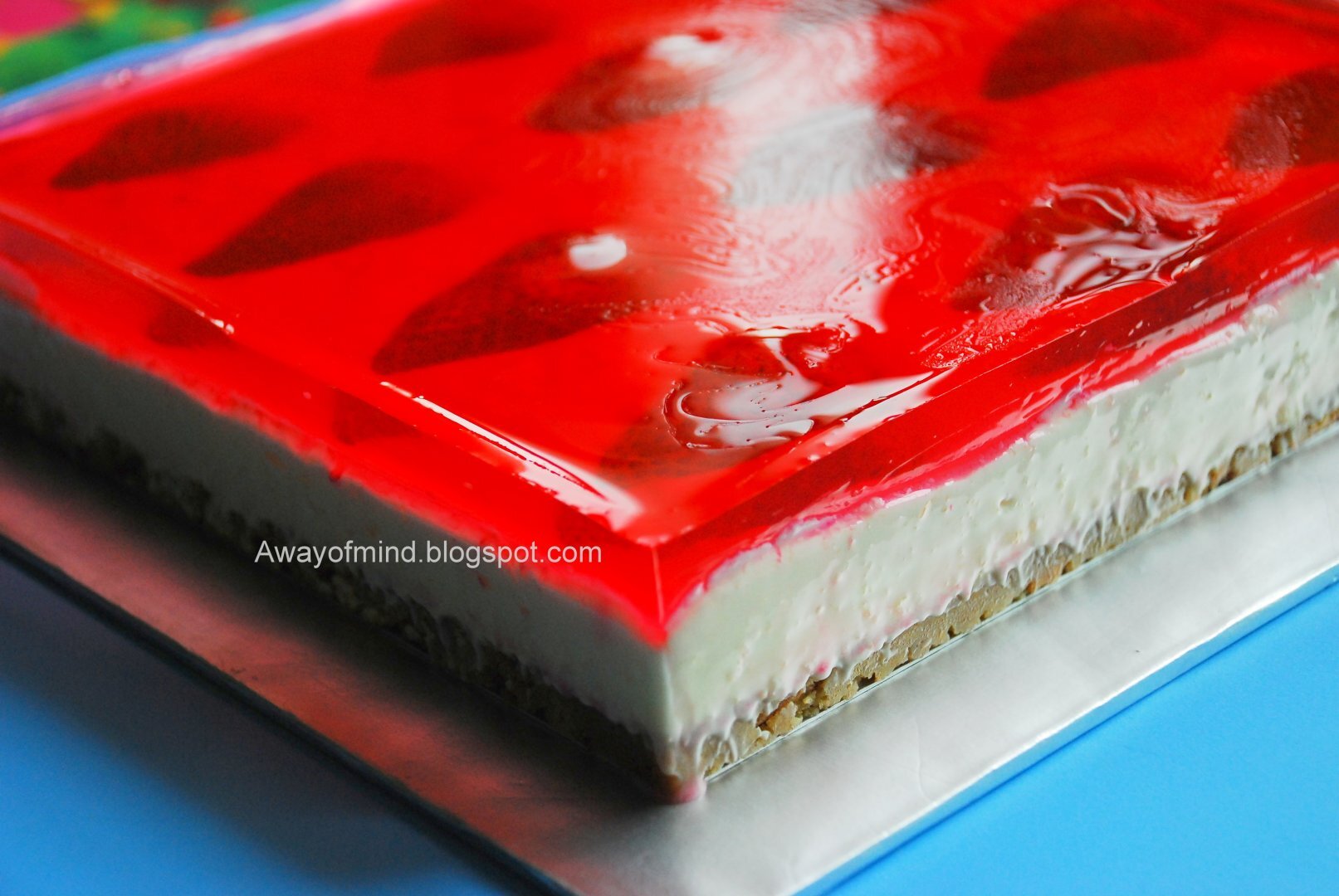 Jelly hearts cheesecake Recipe Petitchef