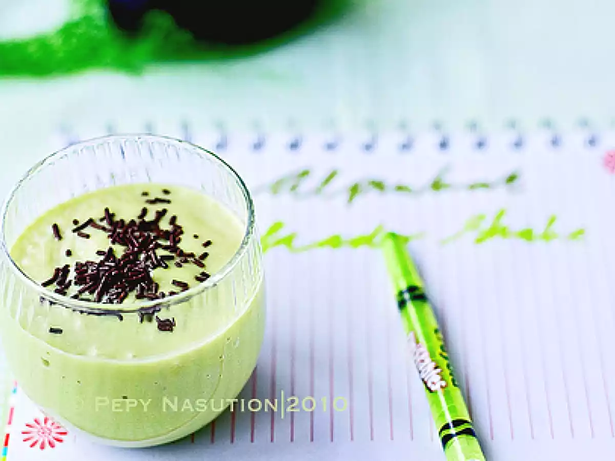 Jus Alpukat - Indonesian Avocado Blended/Shake