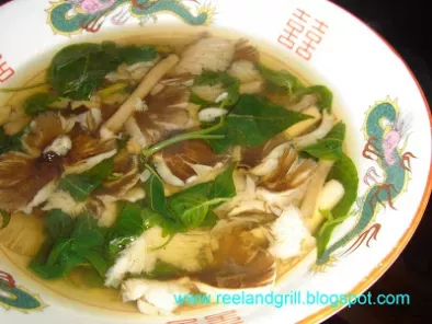 Kabuteng Mamarang (Tasty Wild Mushroom Soup)