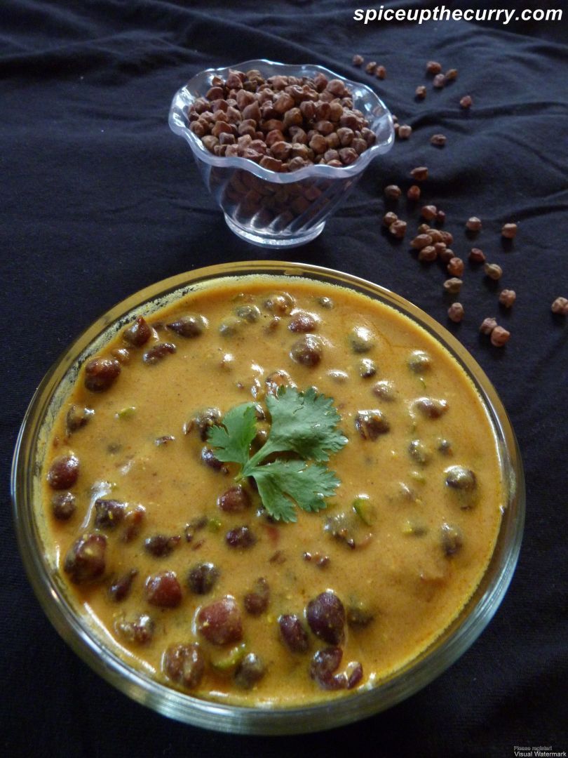 Kala chana kadhi - Recipe Petitchef