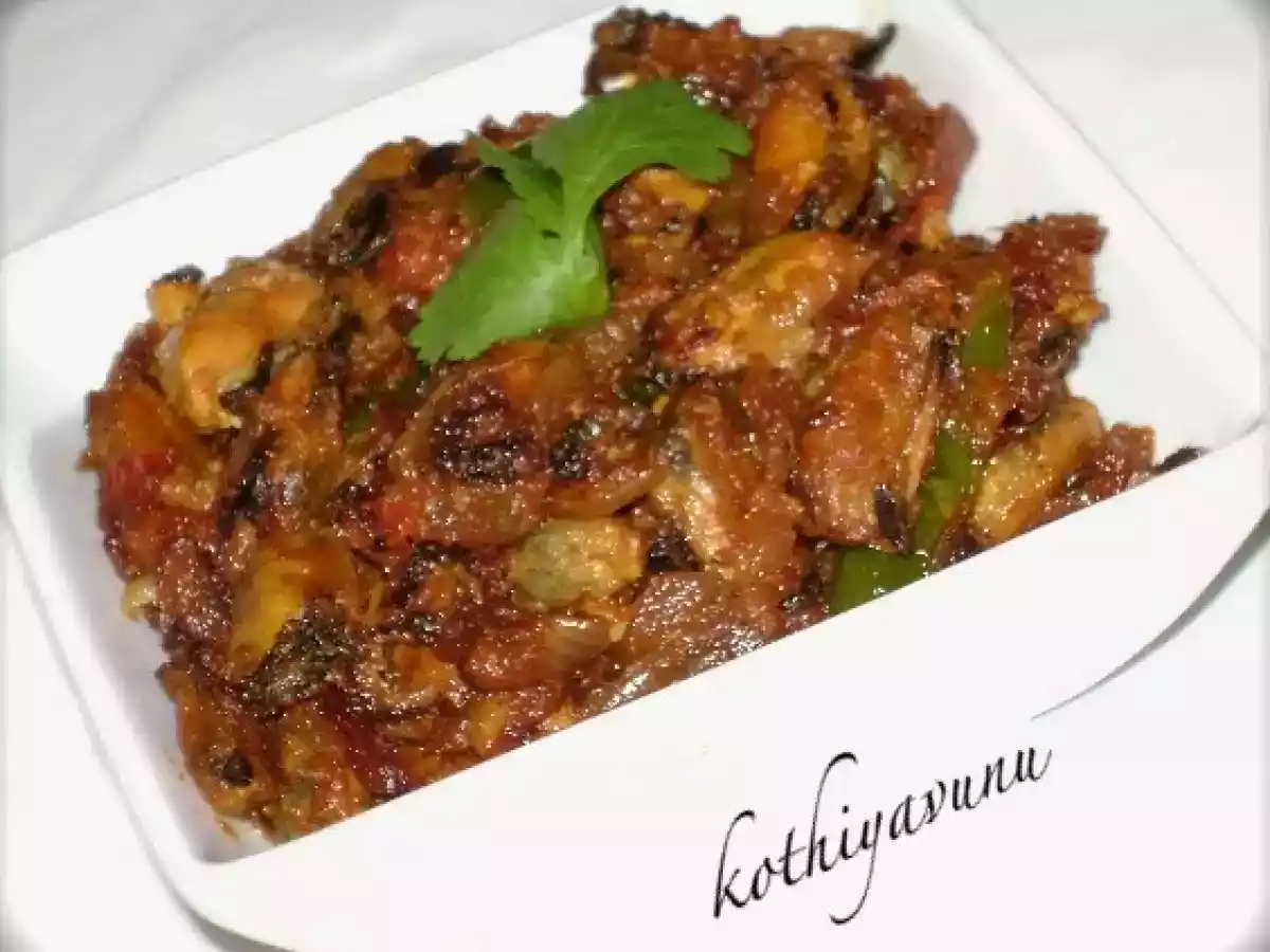 Kallumakkaya /Kadukka Varattiyathu /Mussels Fry