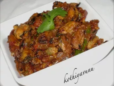 Kallumakkaya /Kadukka Varattiyathu /Mussels Fry