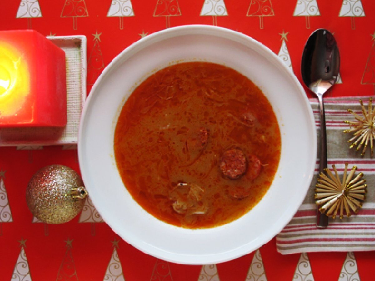 Kapustnica - slovak christmas soup - Recipe Petitchef