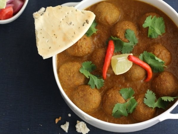 KATHAL KOFTA (Jackfruit Dumplings in Red Gravy)