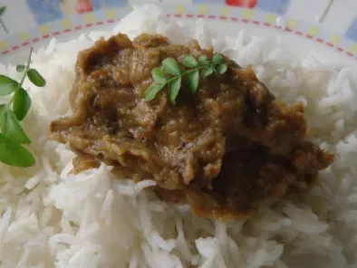Kathirikai kadasal (brinjal curry)
