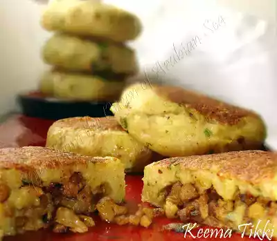 Keema tikki/minced meat patties