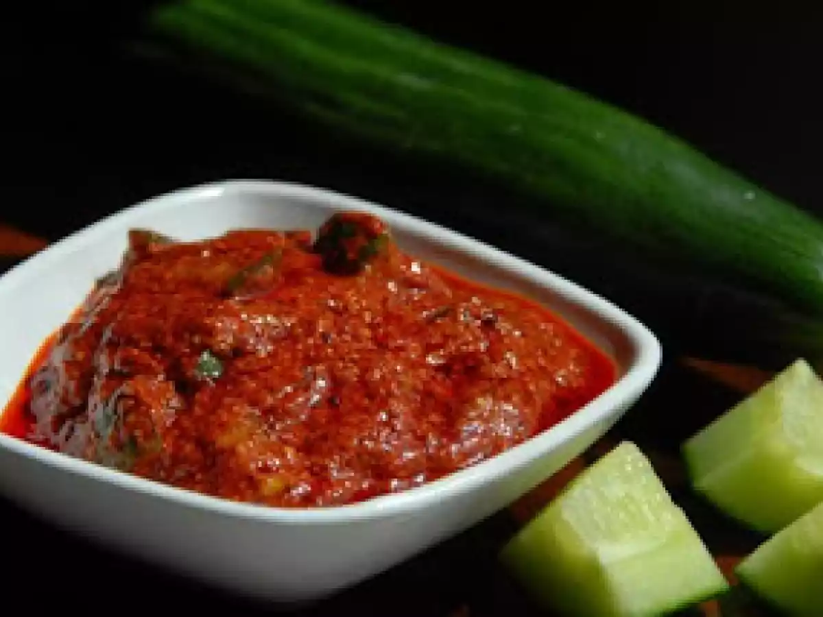 Keera/Green cucumber pickle(Instant pickle)
