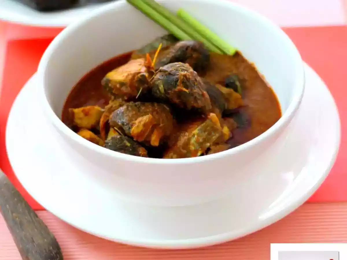 Keluak Nyonya Fish Curry