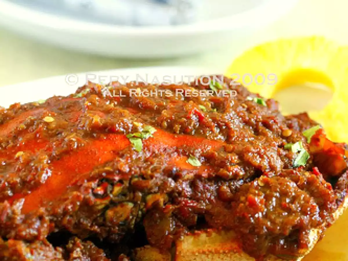 Kepiting Saus Padang - Crab in Padangese Sauce - photo 2