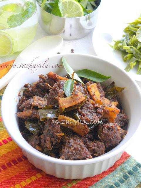 Kerala beef ularthiyathu - Recipe Petitchef