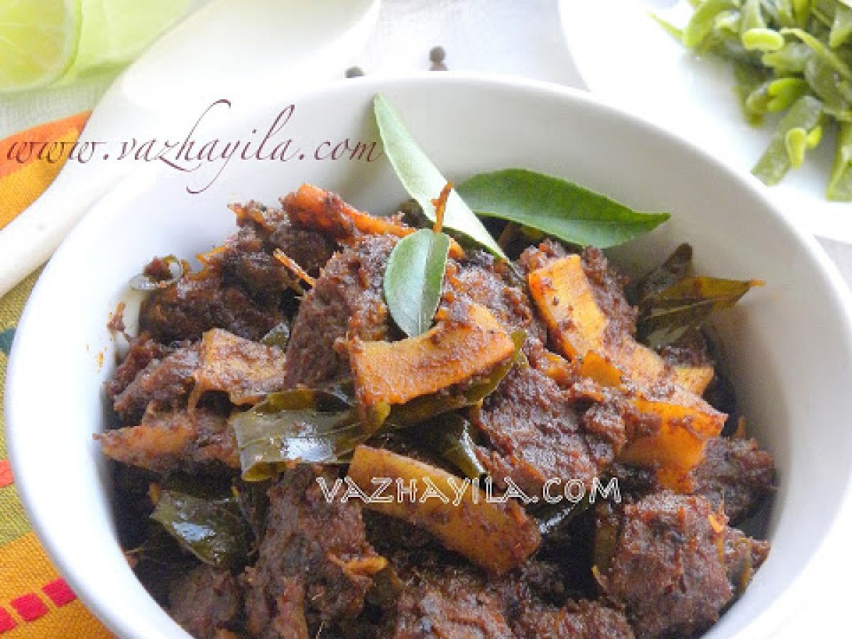 Kerala Beef Ularthiyathu