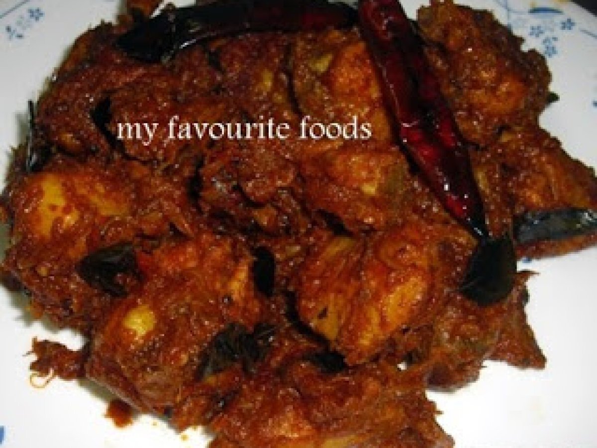 KERALA STYLE CHICKEN ROAST