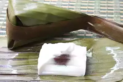 Filled coconut cream recipe (khanom sod sai)