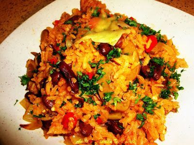 Kidney bean risotto image