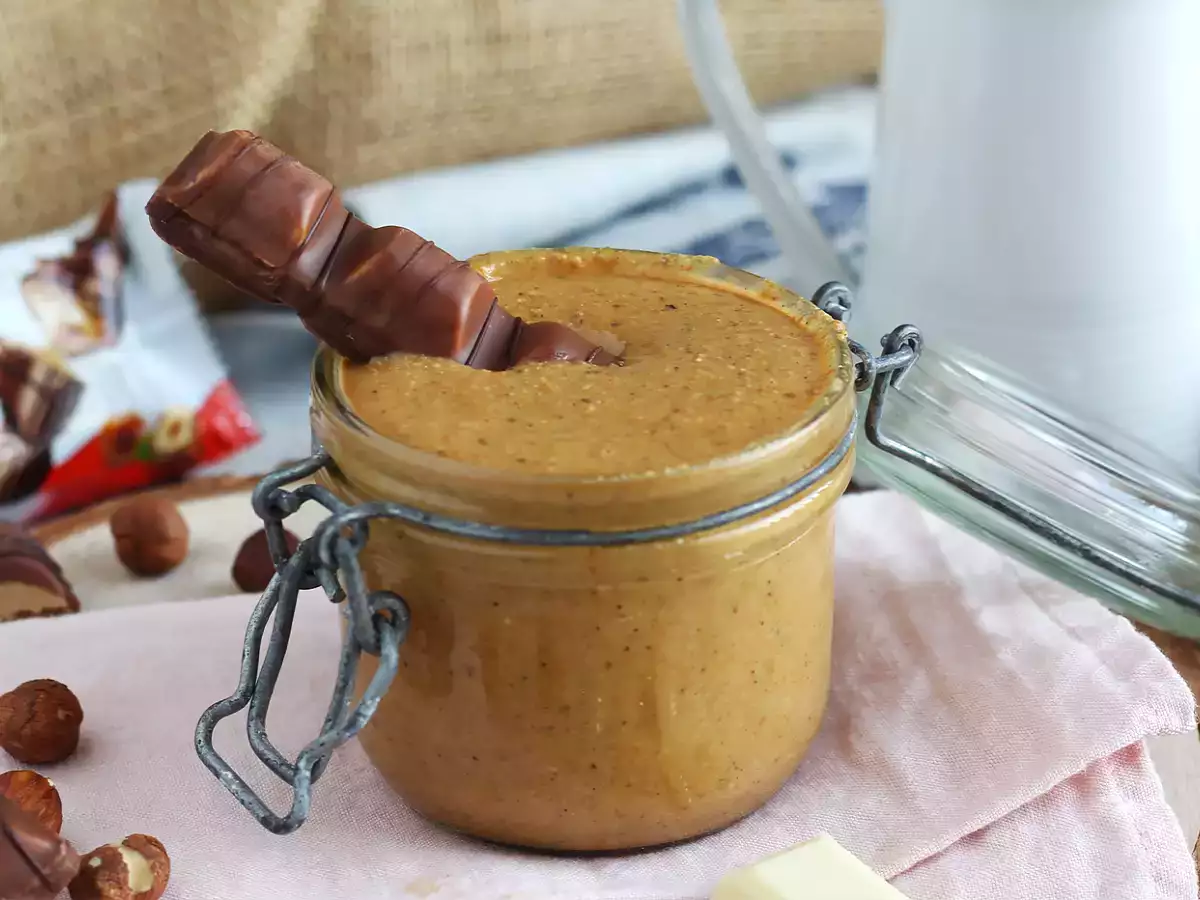 Kinder Bueno-flavored spread – only 2 ingredients - photo 4