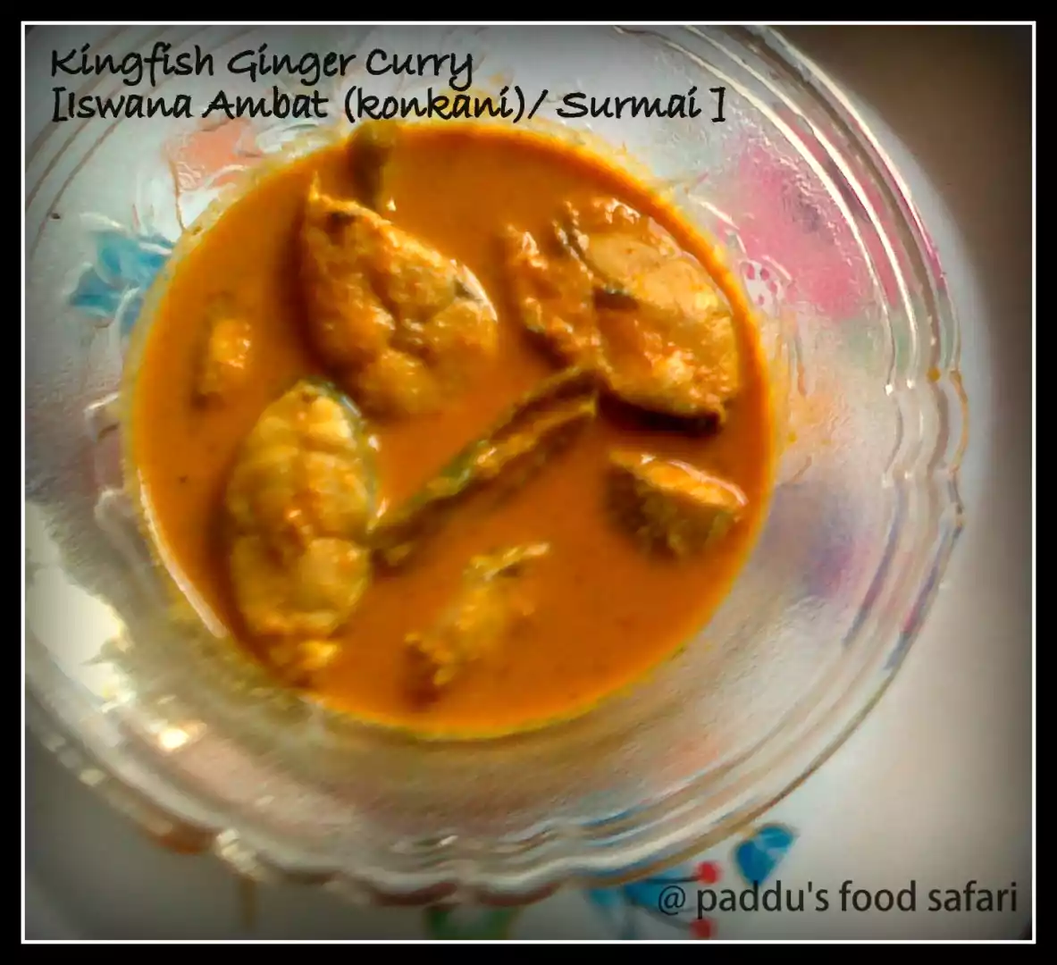 Kingfish ginger curry recipe: easy konkani surmai dish