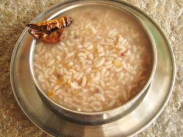 Kollu kanji / Horsegram congee